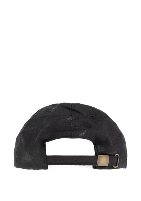 cappello baseball uomo nero MAISON MARGIELA | S50TC0080 M35673900